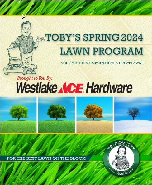 toby tobin 2024 spring lawn program